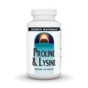 Źródło Naturals Proline & Lysine, 550 mg - 120 tabletek