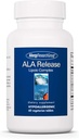 Allergy Research Group ALA Release - Alpha- Lipoic Acid Complex, R- Alpha- Lipoic, Biotin, Wapnia, Suplement odżywczy, Tabletki wegetariańskie - 60