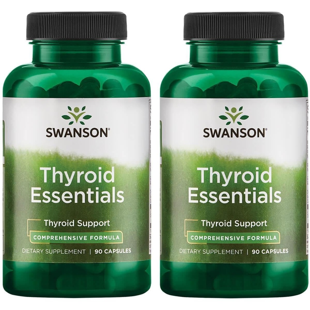 Swanson Thyroid Essentials 90 kapsułki (2 opakowania)
