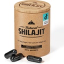 Kapsułki NATURAL SHILAJIT (2 miesiące dostaw) - 60 Hrabia - Shilajit dla mężczyzn i kobiet z Fulvic Acid & Trace Minerals, Składniki odżywcze roślin dla energii, Wsparcie immunologiczne i witalność