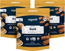 Organifi: Gold - Superfood Supplement Powder - 90 Servings (3 Pack) - Wsparcie stresowe, Lepszy odpoczynek, Relaks i Promotes Resteful Sleep - Turmeric i Reishi Infused