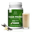 MRM Nutrition Veggie Protein with Superfoods Equipment 124; Vanilla Flavored Evidence 124; 22g Complete Protein Equipment Equipment Equipment 124; Omega 3 and Omega6s Equipment 124; Keto Friendly Equipment 124; 15 Servings