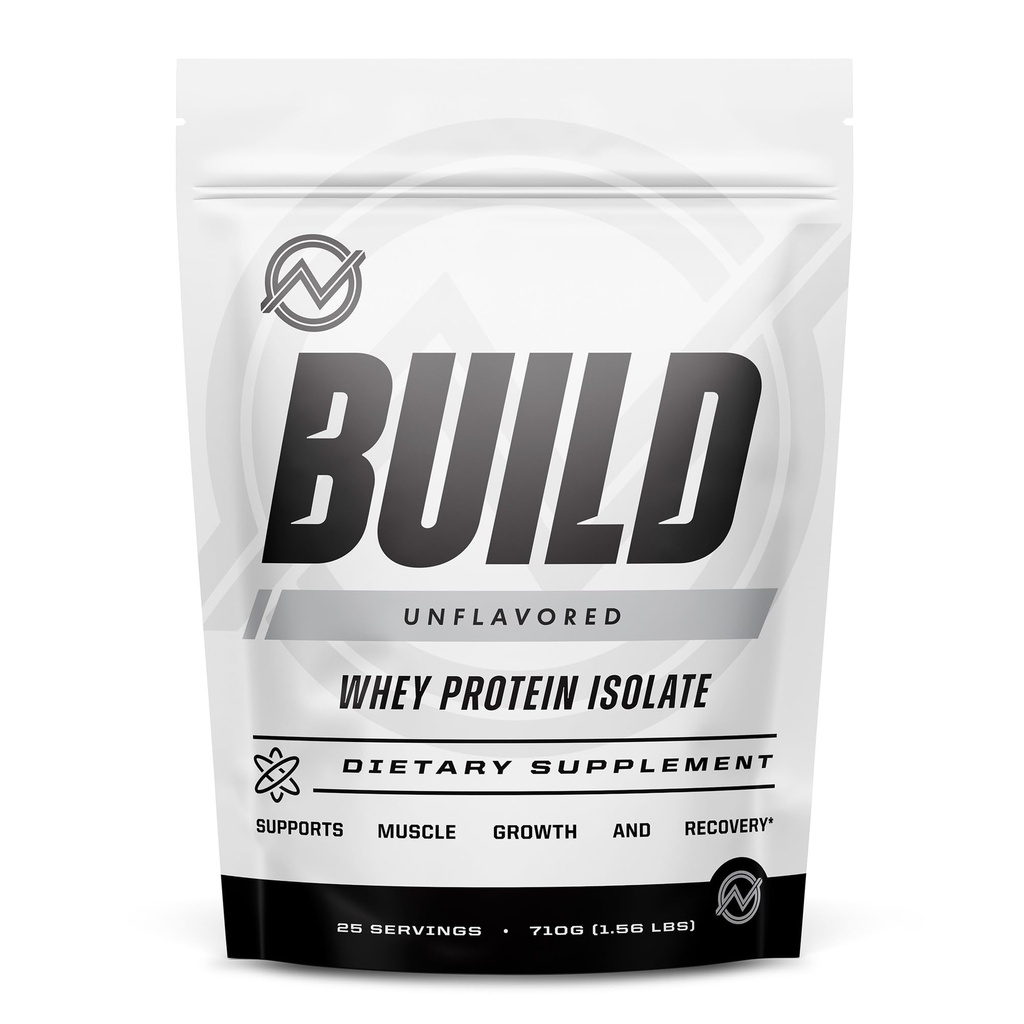 Outwork Nutrition Serwatka Isolate Protein Powder - Przyspiesza Muscle Building & Recovery - Niska Laktoza, Bezglutenowy - Post Workout Supplement - Wzmocniona synteza białek, Unflavored, 1.56lbs