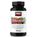 Silny czynnik Collagen Stymulowanie Superfoods, Vegan Collagen Booster z kwasem hialuronowym, Biotin, Bamboo, Amino Acids & Vitamin do włosów, skóry i paznokci, Wzmocnienie i suplement skóry, 60 Kapsułki