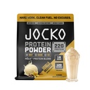 Jocko Paliwo Mölk Białko serwatki Proszek 22g Białko - Niski cukier Monk Fruit Mieszanka - Odzysk mięśni i wzrost, Opakowania może Vary (28 Słupki, Vanilla Milkshake)