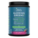 Health Logics Glowing Zielonych Superfood Proszek z Collagen Peptydes, Enzymy, Prebiotyki i Probiotyki - Przeciwutleniacz, Poprawa Wellness, Immune, Digestive i Gut Health Support