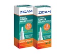 Zicam Intensywna Relief zatokowy No- kroplówka Rozpylacz do nosa z chłodzeniem Menthol & Eukaliptus, 0,5 unce (Opakowanie po 2)