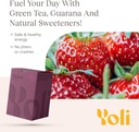 Yoli ® Passion Energy Drink Powder Mix - Naturalna energia Drink Mix for Endurance and Stamina, 30 Pakiety - Berry