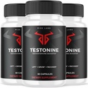 rize laboratoria (3 Pack) Testonine Mężczyzna Suplement, Testonine Kapsułki dla mężczyzn, Testonine maksymalna moc Formuła, Testonine All- Natural Pill dla mięśni, Testonine Recenzje (180 Kapsułki)