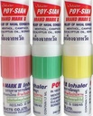POY- SIAN Mark II Mentol Aromaterapia Nasal Inhaler, Natural Herbal Remedy with Cooling Esential Oils Poysian (Opakowanie po 3)
