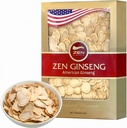 Zen American Wisconsin Ginseng Slices - Ulepszona Energia, Wydajność, & Mental Health for Men & Women (8oz. Pole)