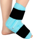 Zawijane zarost kolanka do opalania lodowego na plantar Fasciitis Relief, FSA Kwalifikowalne, Osłonka na kolanka do zwichnięcia kolanka, Obrzęki, Zapalenie ścięgna Achillesa, Ból, Gorące zimno Terapia fizyczna prezenty, 1 szt.