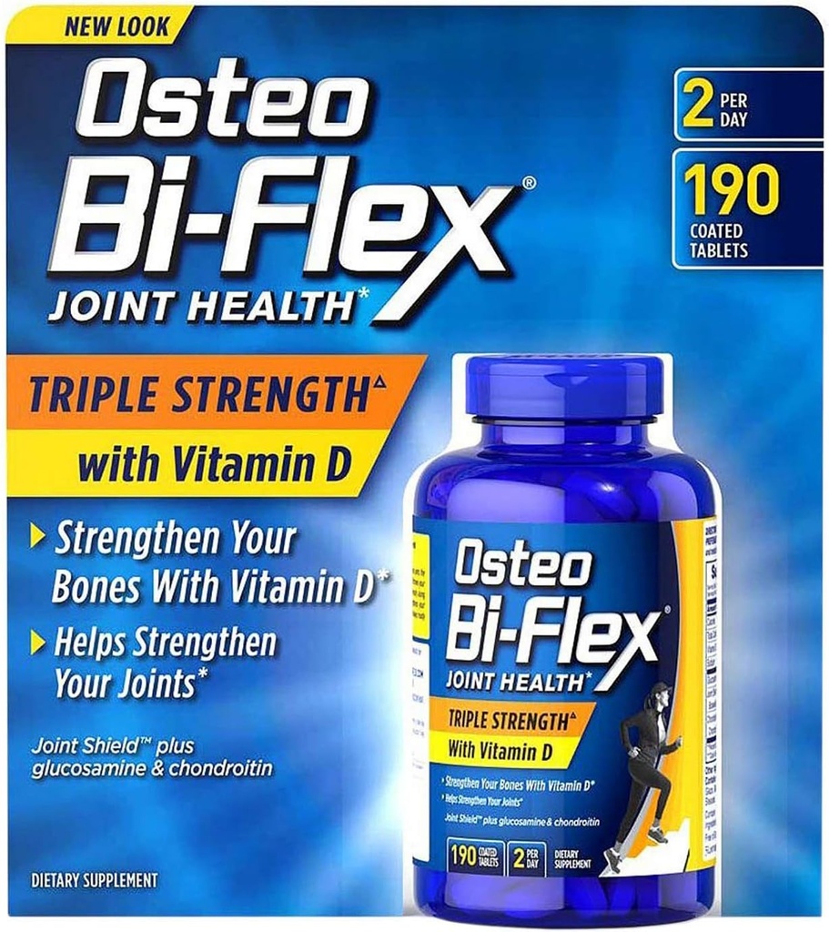 Osteo Bi- Flex Triple Strength z witaminą D (220 liczenie)