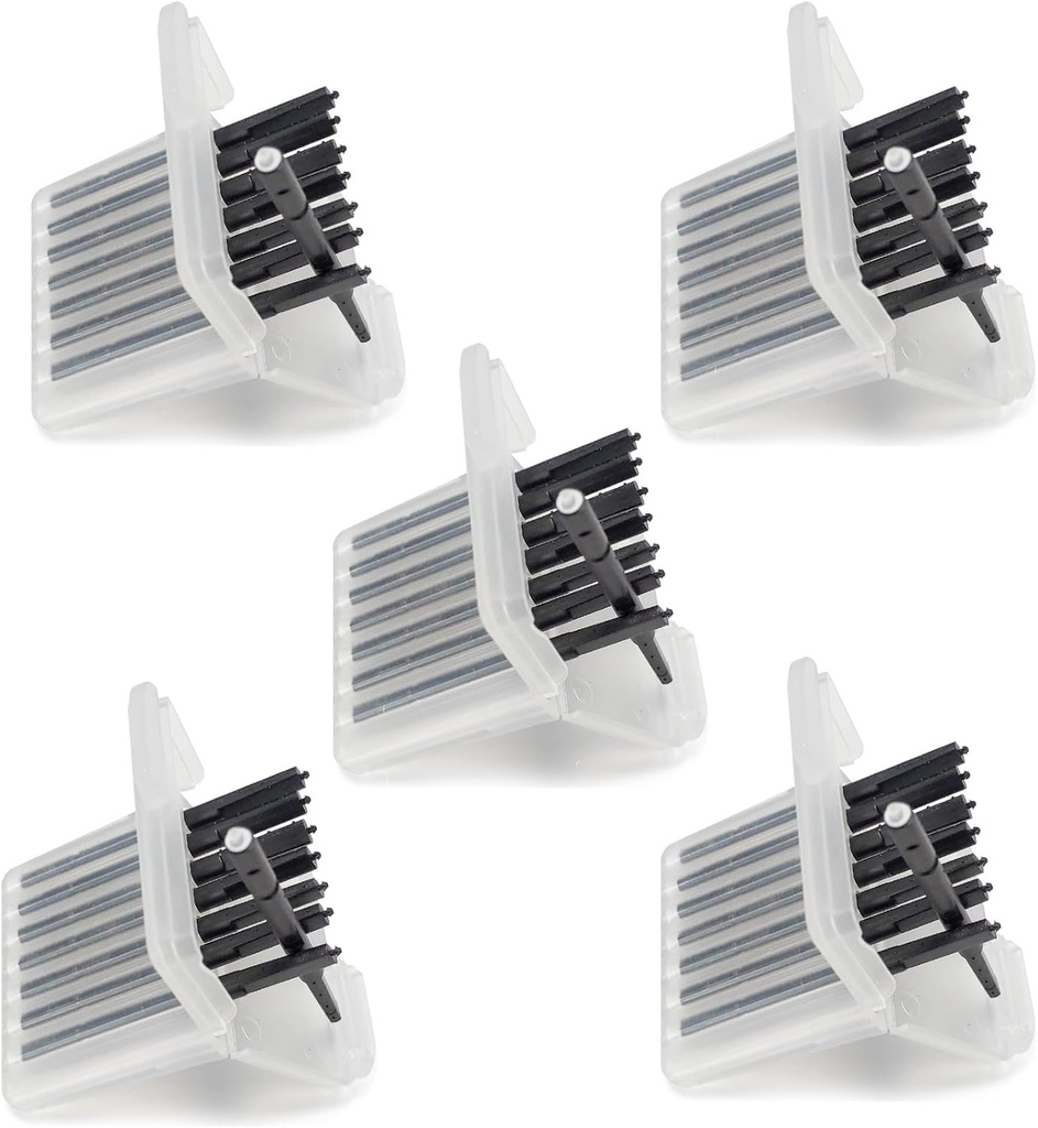 (40 szt.) Filtry Cerustop Wax Guard do aparatów słuchowych dostarczanych do filtrów Fonak, Filtry Wax do pomocy słuchowej, Widex i Unitron, Akcesoria do pomocy słuchowej, Zestaw do czyszczenia części zamiennych (5 opakowań)