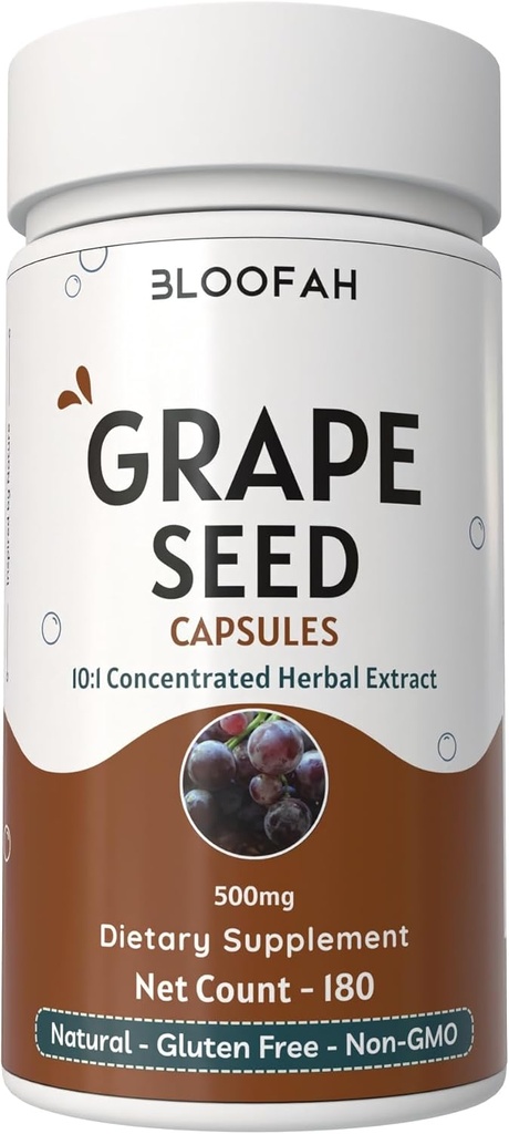 Kapsułki z ziarnem winogronowym 500 mg / kg mieszanki paszowej pełnoporcjowej; Vitis vinifera koncentrat 10: 1