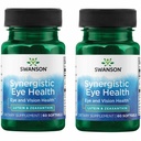 Swanson Lutein & Zeaksantyna Synergistic Eye Health Vision Retina Macula Supplement (Lutein 20 mg & OmniXan Zeaksantyna 2 mg) 60 Sgels Softgels (2 opakowania)