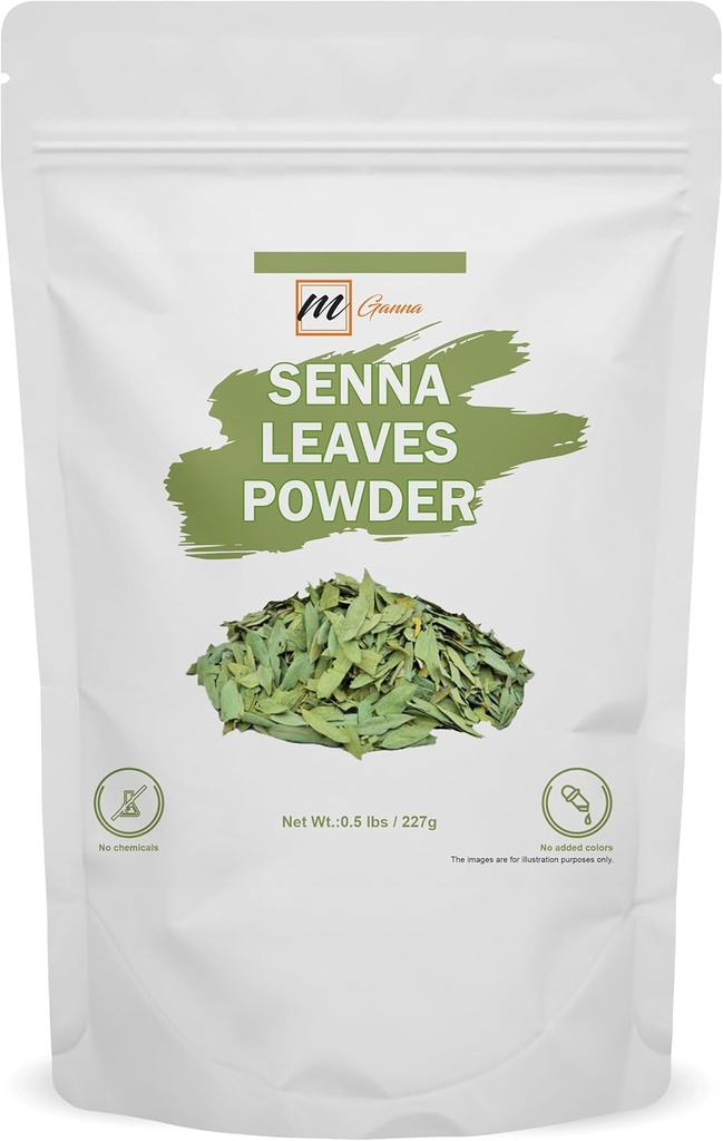 100% naturalnego proszku Senna 0,5 LBS / 227 GMS (Cassia Angustifolia) dla zdrowia i pielęgnacji skóry