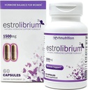VH Nutrition ESTROLIBRIUM VTROLIBRIUM 124; Hormon Balance for Women * XI124; Menopauza Supplement Supplement * XI124; Black Cohosh, Shatavari, Chaste Tree Berry (Vitex), Dong Quai XI124; 60 Kapsułki w Easy to Swallow Pills