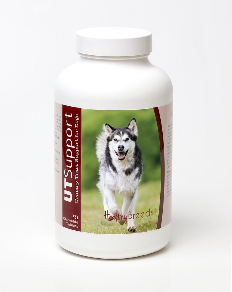 Zdrowe Hodowle Alaskan Malamute Żurawinowe Chewables 75 Count