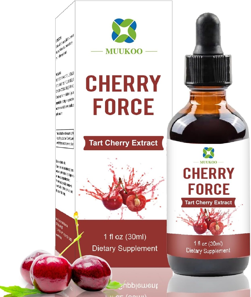 Cherry Force Supplement Tart Cherry Extract bogaty w Phytonutrients Przyroda Tart Cherry w pełni Absorbowany Tart Cherry Juice Koncentrat