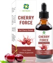 Cherry Force Supplement Tart Cherry Extract bogaty w Phytonutrients Przyroda Tart Cherry w pełni Absorbowany Tart Cherry Juice Koncentrat