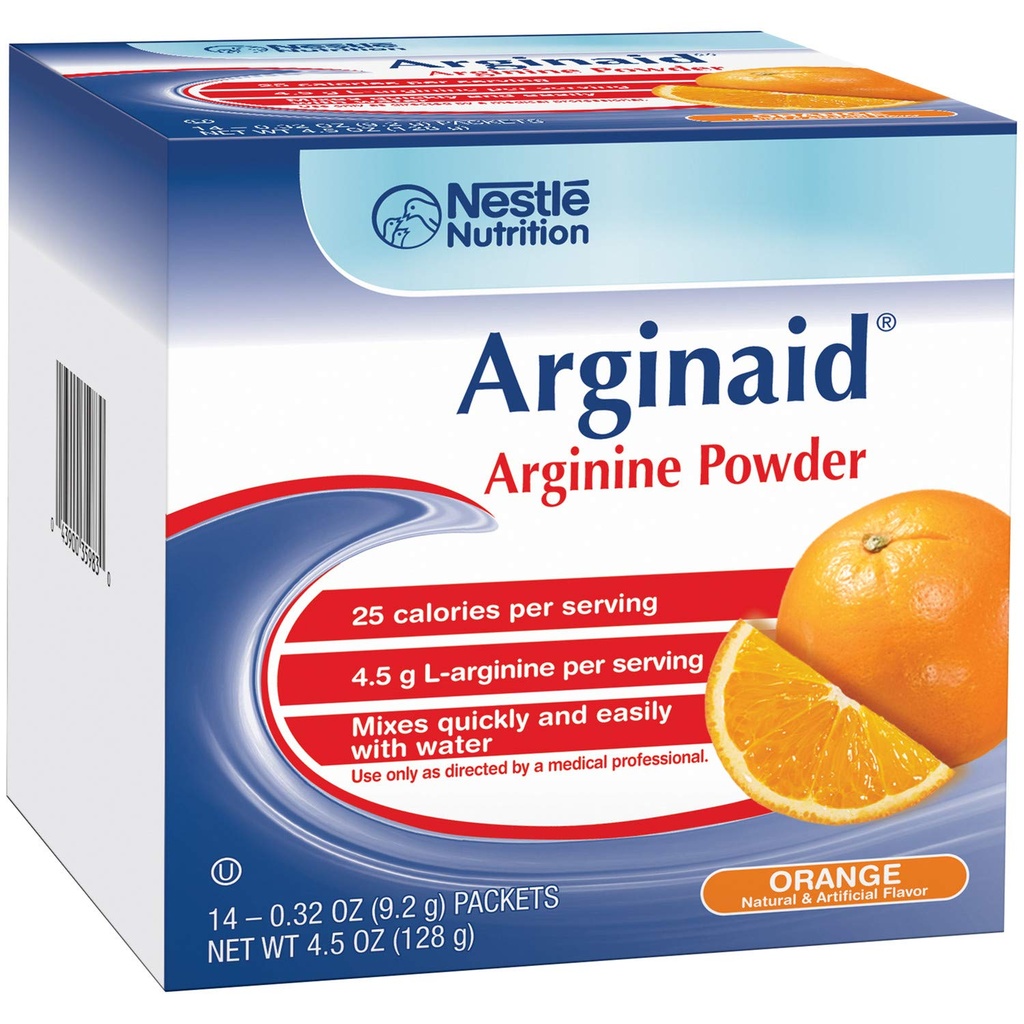 Novartis Nutrition Arginaid - Orange (box of 14 9.2g packets)
