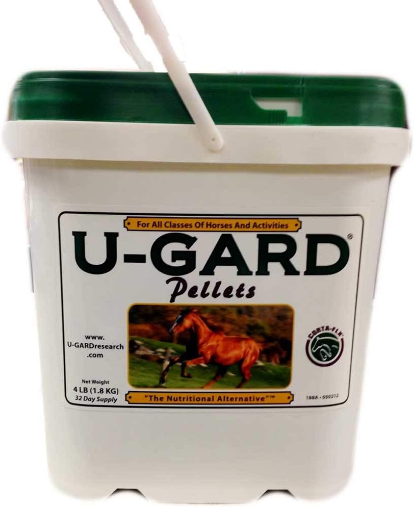 U- Gard Pellets 4 lb dla wszystkich klas koni i działań. Suplement diety z magnezu wapnia