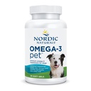 Nordic Naturals Omega-3 Pet, Unflavored - 90 Soft żele - 320 mg Omega-3 Per Soft żel - Olej rybny dla psów z EPA & DHA - Promotes Heart, Skóra, Płaszcz, & Zdrowie immunologiczne