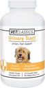 Vet Classics Urynary Tract Dog Supplement- Urynary Tract Support for Dogs, Pet Incontinuence- Cranberry Dog Supplement- Chewable Tablets 120 Ct.