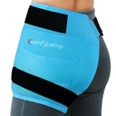 Zawijanie Hip Ice Pack dla Sciatica, Zestaw zastępczy Hip, FSA Kwalifikowalne, wielokrotnego użytku żel Ice Pack dla urazów, ulga bólowa, zimne elementy chirurgii kompresji dla mężczyzn Terapia fizyczna (S / M)