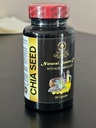 Omega 3 Kwasy tłuszczowe dla kobiet - CHIA Nasienie - Suplementy energetyczne dla menopauzy, Enzymy trawienne dla kobiet, Nasiona Chia z Omega- 3-1 Butelka 60 Softgels