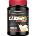 Białko ALLMAX Casein- FX, Wanilia - 2 lb - 25 gramów białka uwalniającego Slow - Niskie węglowodany & Zero dodawanego cukru - Przybliżone 27 Servings