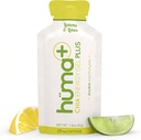 Huma Plus (Double Electrolytes) - żel Chia Energy, limonka cytrynowa, 12 żeli, 25mg kofeiny - Przyjazne do stomachów, żele do realnej żywności