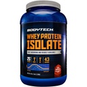 BODYTECH Proszek do izolatu białka serwatkowego - bogaty aromat czekoladowy - suplement protein Premium do wzrostu i odzysku mięśni - niskokaloryczna i wysokobiałkowa formuła dla wydajności (3 lbs / 43 Servings)