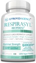 Zatwierdzone Science ® Respirasyl - Płuca i Wsparcie oddechowe - z Quercefit, Witaminy A, C, D, BioPerine - 60 Kapsułki - Made in The USA