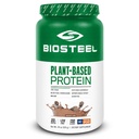 BioSteel Vegan Protein Powder - Czekolada, NSF for Sport, 1.8 lbs, 22g Protein, 25 Słupki - Białko roślinne w proszku z brązowym ryżem, Pea & Pumpkin Seed - Proszek białka roślin Premium