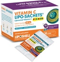 Lipo- Saszetki Dzieci Witamina liposomalna C - 500mg Per Serving for Children 's Immune Support - Czarna porzeczka Witamina C dla dzieci - Wysoka absorpcja, Nie Dodano cukru - 30 Pakiety