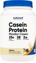 Nutricost Kazeina Białko Proszek 2lb Wanilia - Kazeina Micellar, Gluten wolny, Non-GMO