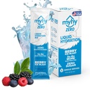 MyHy Zero Liquid Hydration Packets, Sugar Free Electrolyte Drink Mix for Hydration Support, Dehydration Relief for Travel, Pregnancy, Fitness, Bachelor & Bachelorette Party – Berry, 5 Count