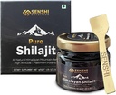 Shilajit - All Natural Maximum Potency Himalayan Mountain Resin from High Altitude - 100% Pure Shilajit with Fulvic Acid & 85 + Trace Minerals Complex - 1 oz / 30 g with Free Spoon Included
