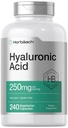Horbäach Hyaluronic Acid Kapsułki 124; 250 mg 124; 240 Hrabia 124; Non- GMO i Gluten suplement wolny