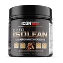 Isolean ser protein Isolate Proszek, Wanilia, Czekolada, Truskawka, Ciasteczka i śmietana, Karmel słony, Mięta czekoladowa, Masło orzechowe czekolady, 1 funt (Masło orzechowe czekolady)