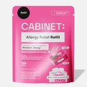 Gabinet: Difenhydramina 25mg Allergy Relief Antihistamine Tablets for alergies, Hay Fever, and Runny Nose, 120 Tablets (Refill Pouch)
