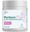 Amino CO. - Wykonaj przed treningiem suplement proszku z czystego kwasu aminooctowego EAA & Natural Flavor, Stewia Sweetened Pretensive Energy Boost dla mężczyzn i kobiet - Grape (6.7 oz)
