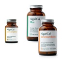 ALGAECAL Bone Health Bundle - D3 Complete (1000 j.m.) + K2, Witamina E, Witamina A & Plant- based Wapnia Clinical Supported to Increase Bone Density