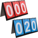 Przenośny stół APORO Najlepsza tablica wyników Flipper, Multi Sports Score Flip Scoreboard