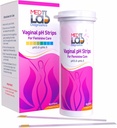 Vaginal ph Test Strips for Women (50 cnt). BV Bakterial Vaginosis and Yeast Infection Test Strips. Test pH kobiecego dla zdrowia pochwy, kwasowości i alkaliczności. Paski w uszczelnionych płatkach