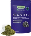 Ensentymenty zwierzęce Ocean Kelp dla psów i kotów - Wsparcie dla tarczycy, Suplement tarczycy, Sea Kelp, Proszek Kelp, Suplement mineralny śladowy - 24 Oz
