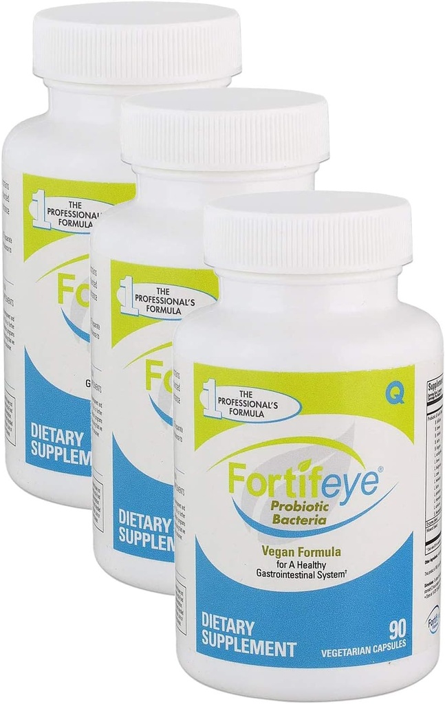 Bakterie Probiotyczne Naturalny Wegan Suplement z Digestive Enzymes 270 Kapsułki 90 Day Supply - Probiotyki dla Digestive Health Women, Men & Kids, Wspiera trawienie, Bloating i Ocular Systems