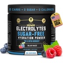 HRDWRK Elektrolity Proszek z magnezem, Potas - Cukier wolny Electrolytes Boost Endurance i zmniejszyć zmęczenie z tego suplementu elektrolitów - Maksymalne nawodnienie - Keto Friendly